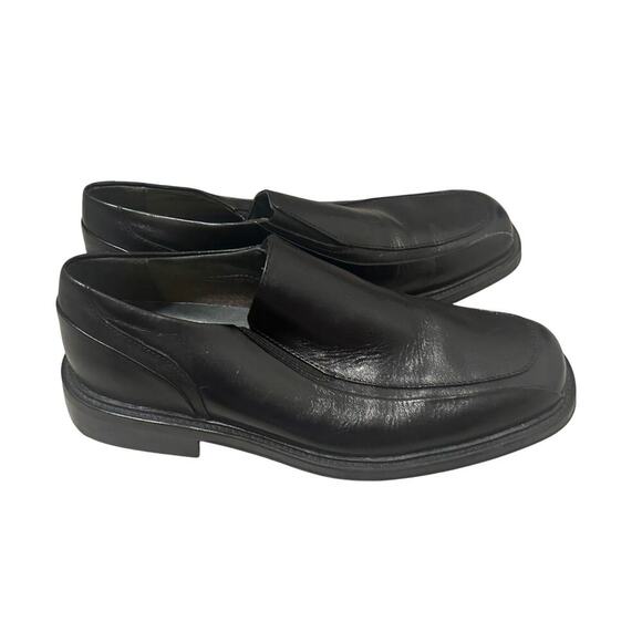 Dockers Men's 8 Black Emptor Slip On Synthetic Leather Round Toe Dress Shoe - Picture 6 of 11